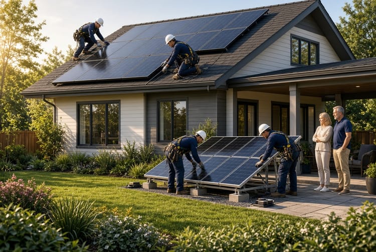 The Solar Panel Mounting: Roof vs. Ground Mount