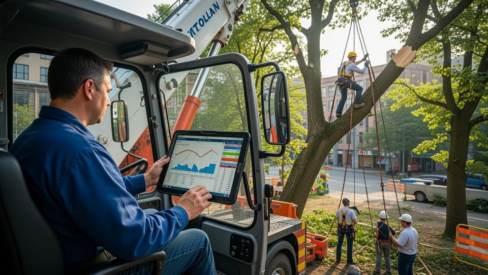 The Crane Operator's Calculus: How Load Charts, Radius, and Boom Angles Dictate Safe Lifts in Arboriculture
