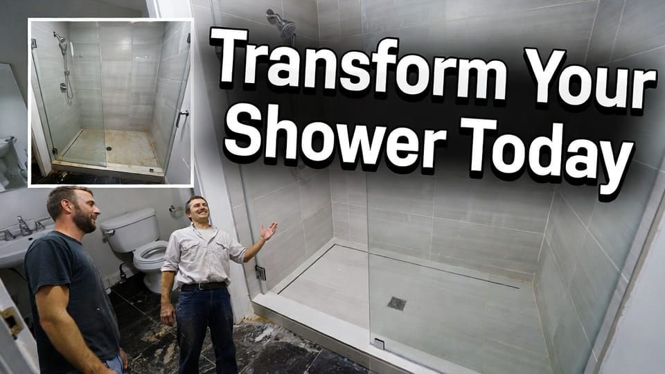 The Linear Drain Design: Creating a Sleek, Modern Shower Floor with Minimal Slope and Maximum Style