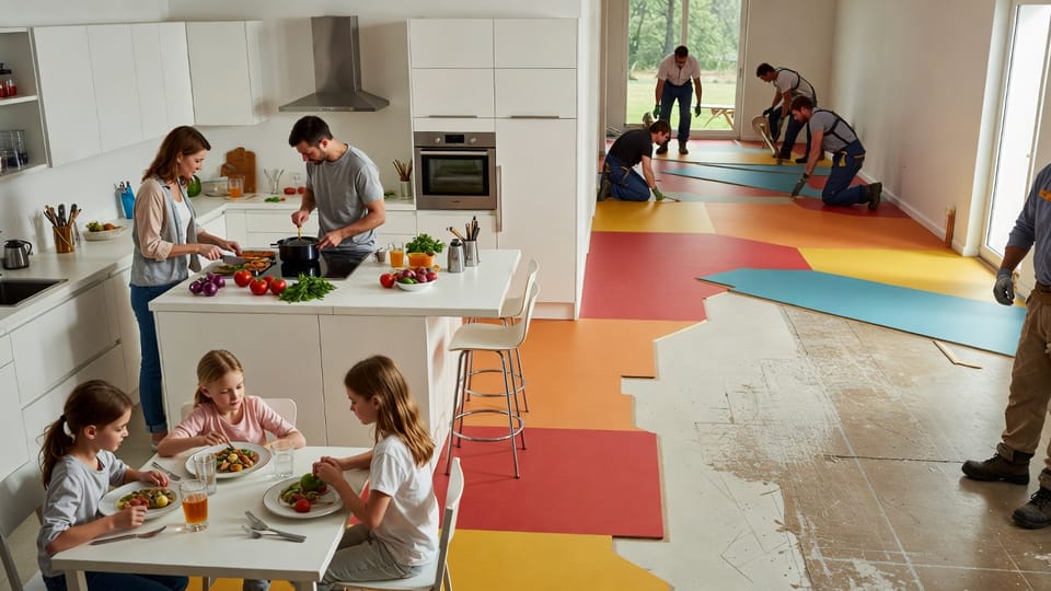 The Marmoleum Revival: Sustainable, Antimicrobial, and Durable Flooring for Modern Homes  .