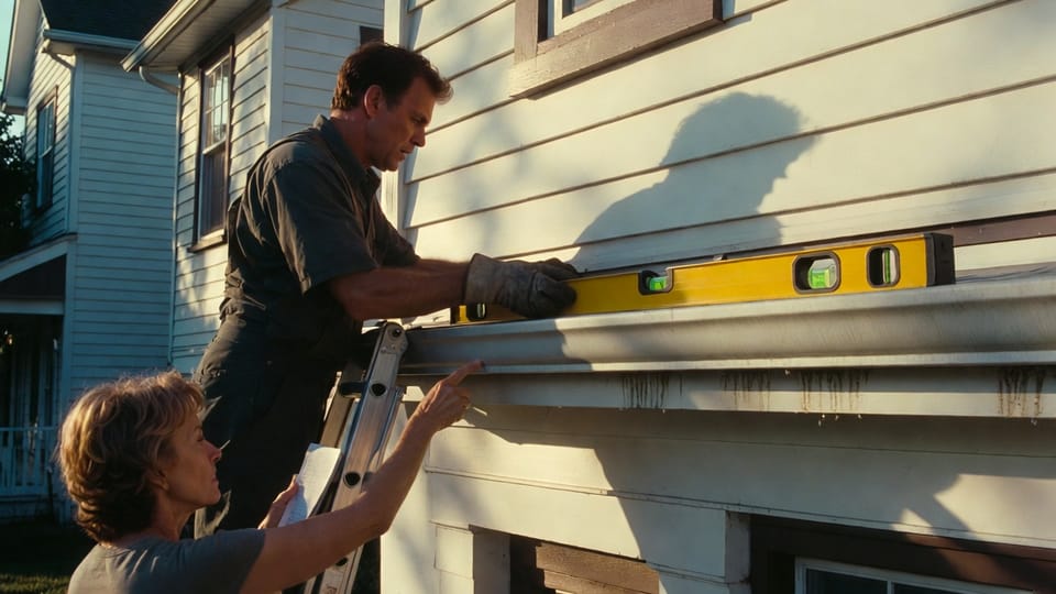 The Gutter Pitch Check: Why Level Gutters Don't Drain and How to Fix Sagging Runs