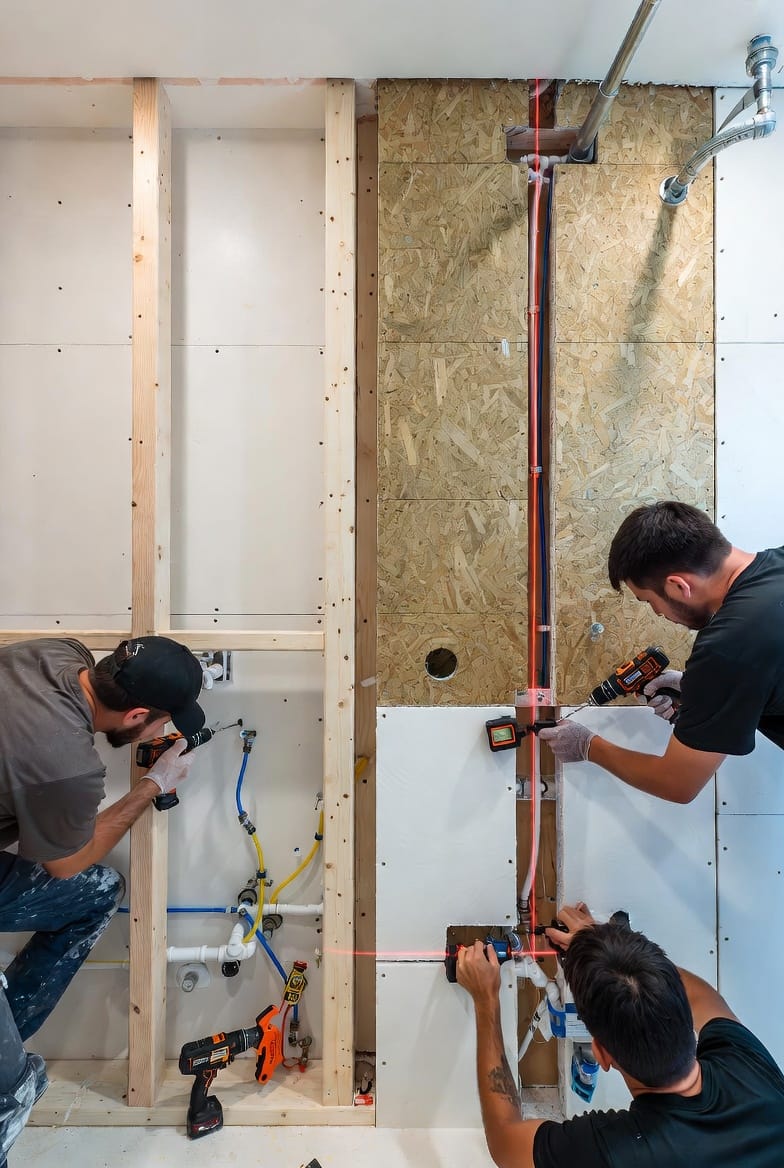 The Wet Wall Assembly: Building a Super-Strong, Perfectly Plumb Core for Your Shower Valve and Fixtures