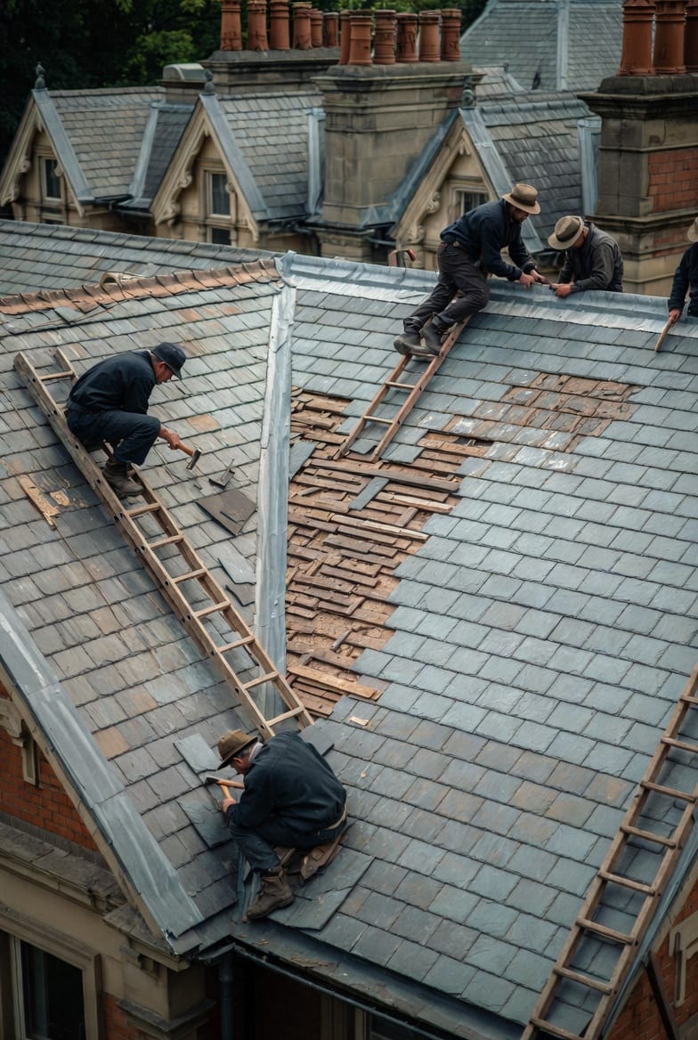 Restoring Historic Roofs: Matching Materials and Craftsmanship for Period-Accurate Preservation
