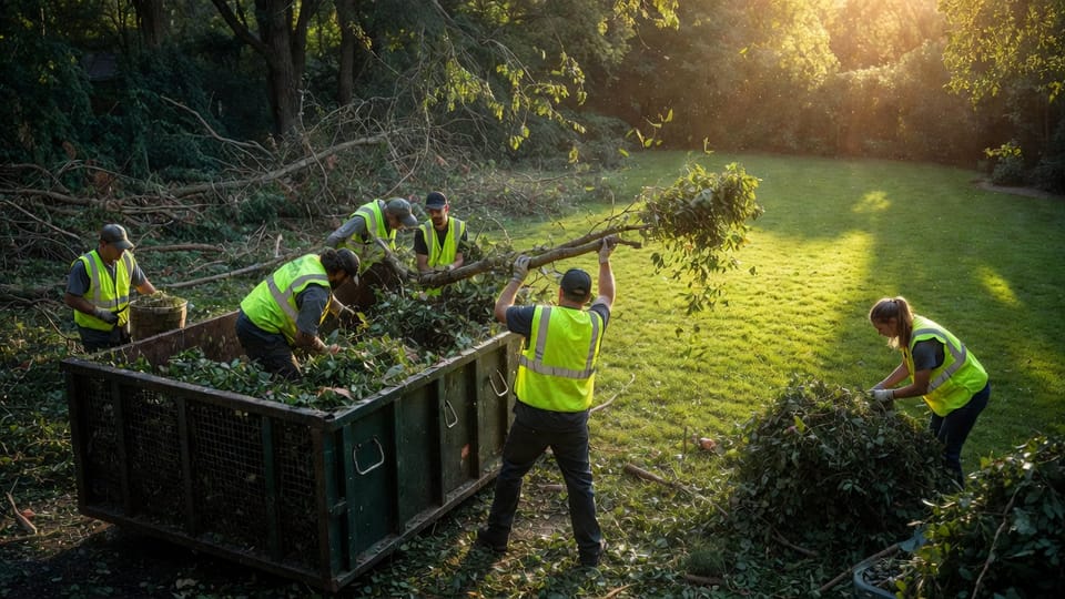 The Yard Waste Disposal: Seasonal Cleanup and the Right Dumpster for Branches, Leaves, and Grass
