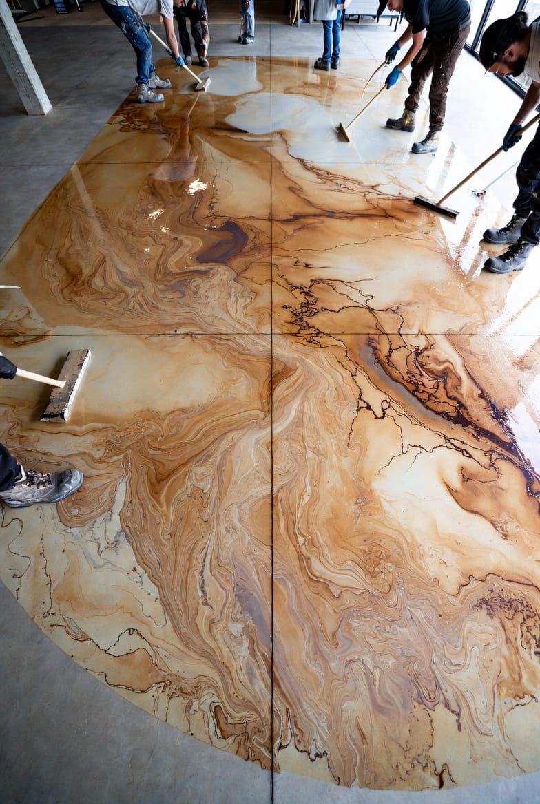 The Concrete Coloring Methods: Integral Color vs. Color Hardener vs. Acid Stain for Lasting Beauty