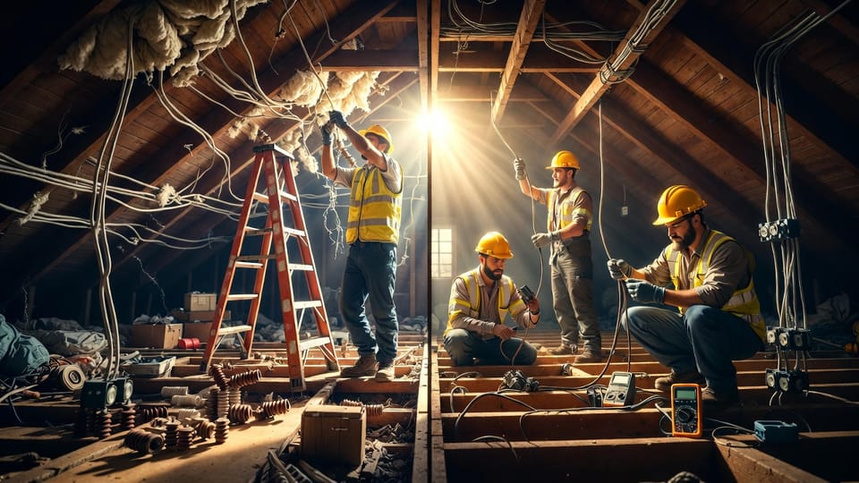 The Knob-and-Tube Wiring Identification: What It Looks Like, Why It's Dangerous, and Replacement Options