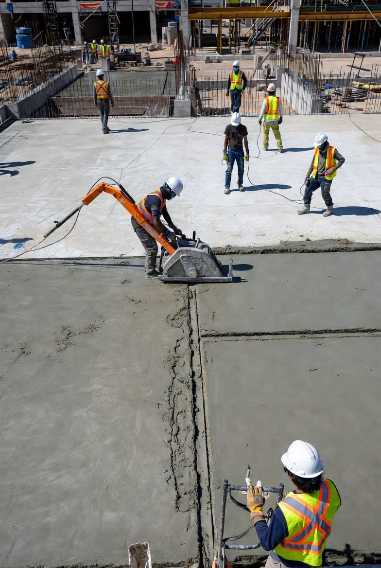 The Concrete Saw Cutting: Timing, Depth, and Pattern for Effective Control Joints