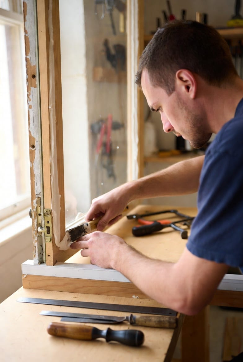 The Window Glazing Compound: Traditional Putty vs. Modern Glazing for Wood Windows