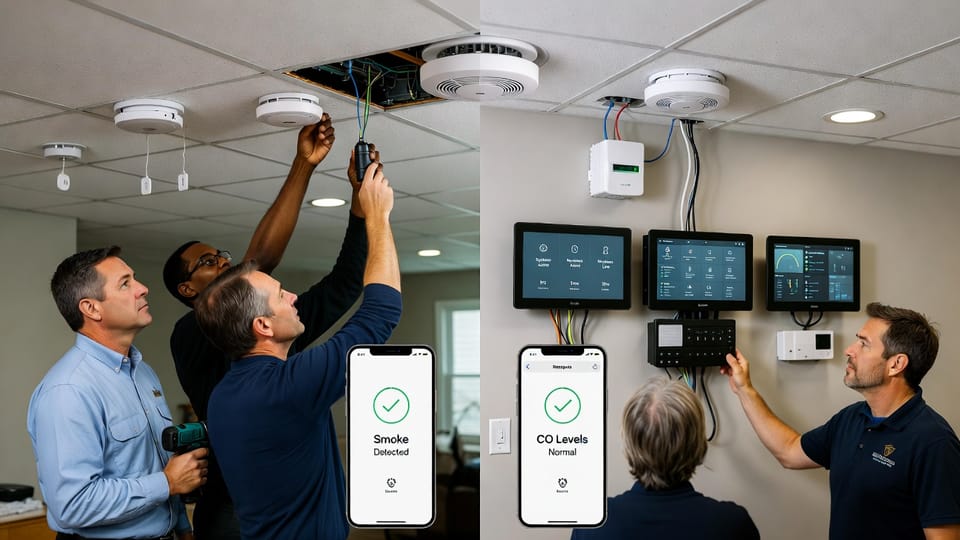 The Smoke Detector Integration: How Modern Security Systems Monitor and Alert for Fire and Carbon Monoxide
