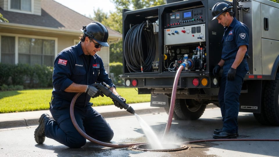 Hydro-Jetting vs. Snaking: The High-Power Solution for Severe Drain and Sewer Line Blockages