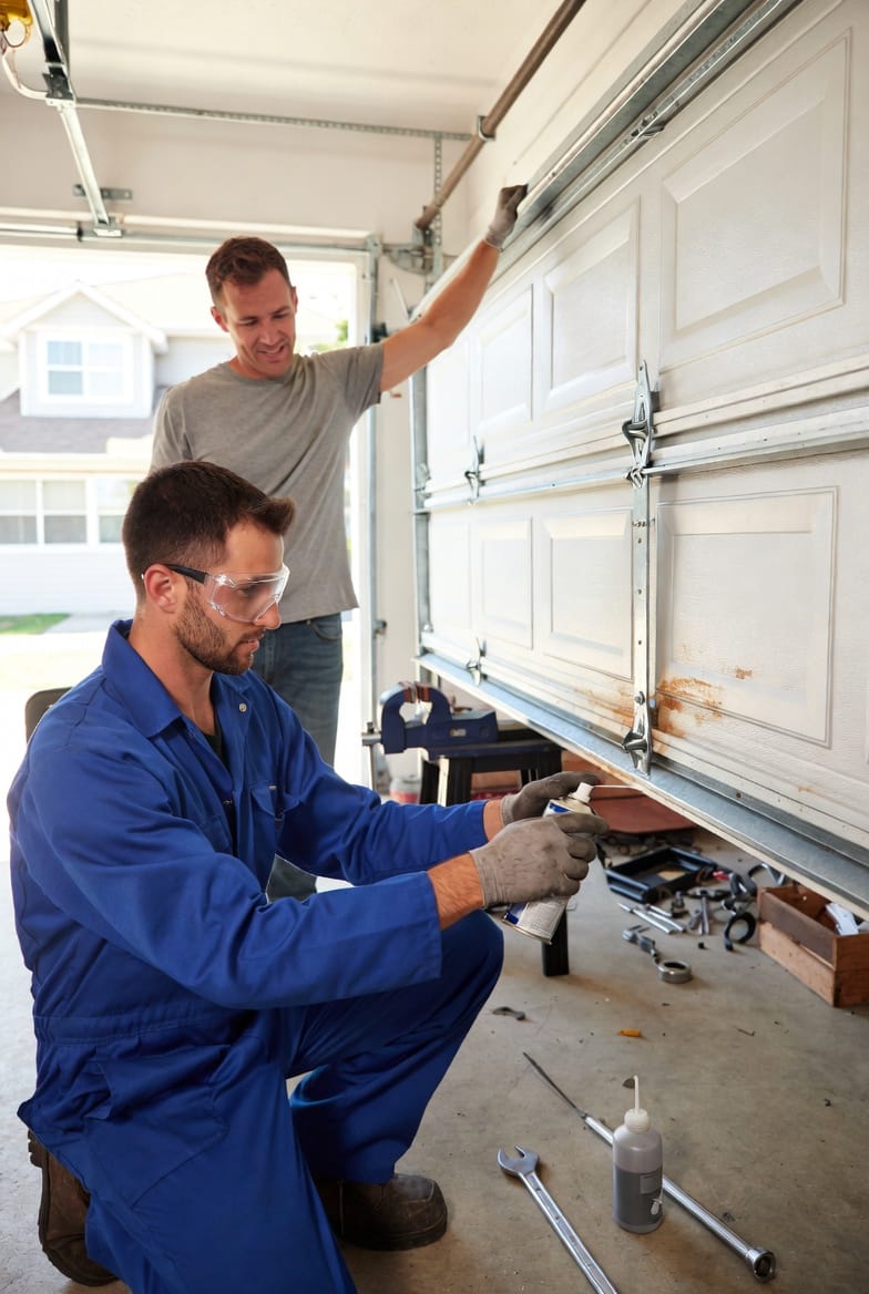 The Garage Door Lubrication Guide: What to Use, What to Avoid, and Where to Apply It
