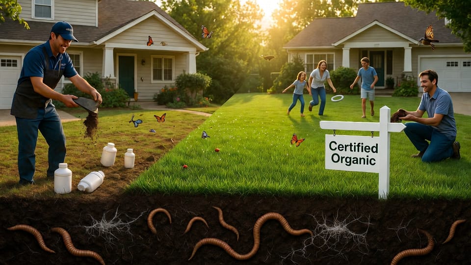The Organic Transition: A Step-by-Step Plan to Convert Your Lawn to Chemical-Free Care