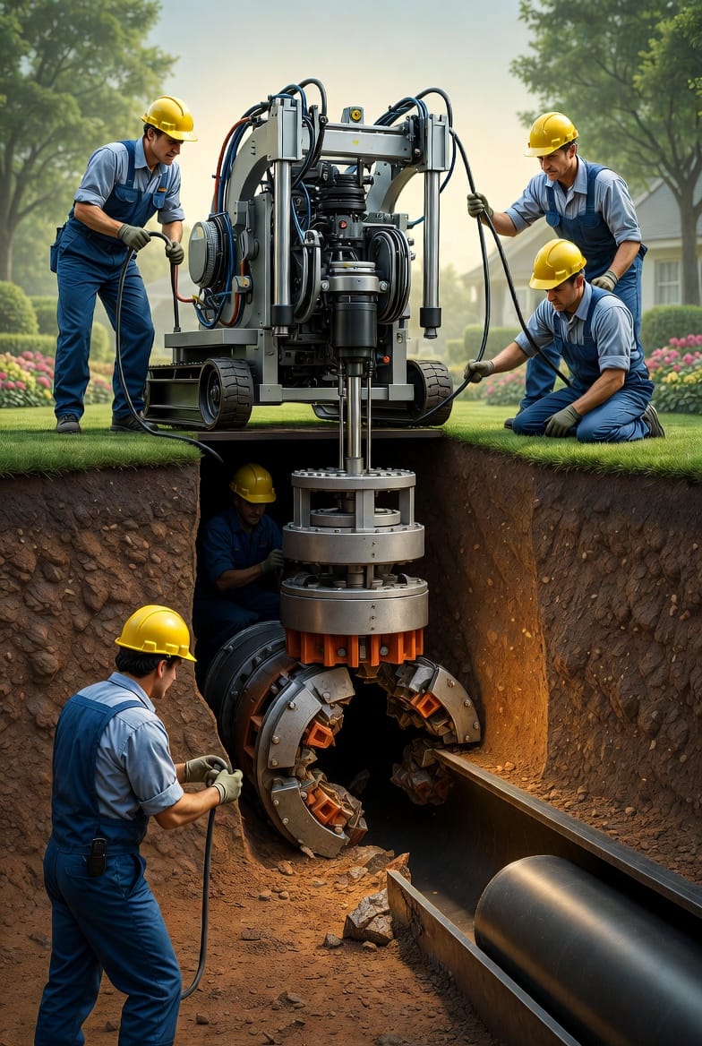 The Trenchless Revolution: Replacing Sewer Lines Without Destroying Your Landscaping