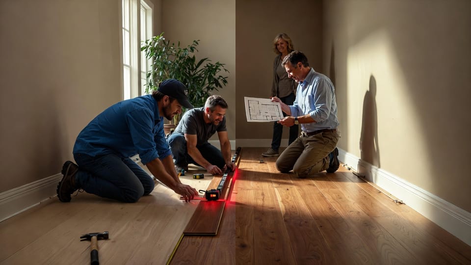 The Plank Direction Rule: How to Orient Flooring for Perceived Space, Flow, and Structural Harmony