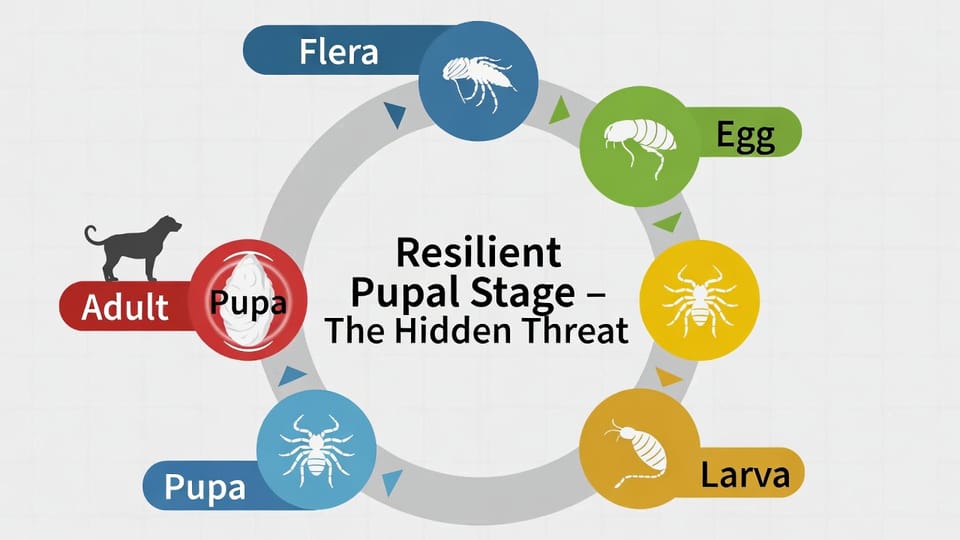The Flea Lifecycle Breakpoint: Why Treating Your Home and Pet Simultaneously is the Only Way to Win