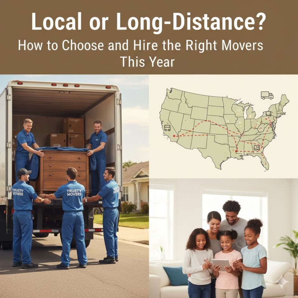 Local or Long-Distance? How to Choose and Hire the Right Movers This Year