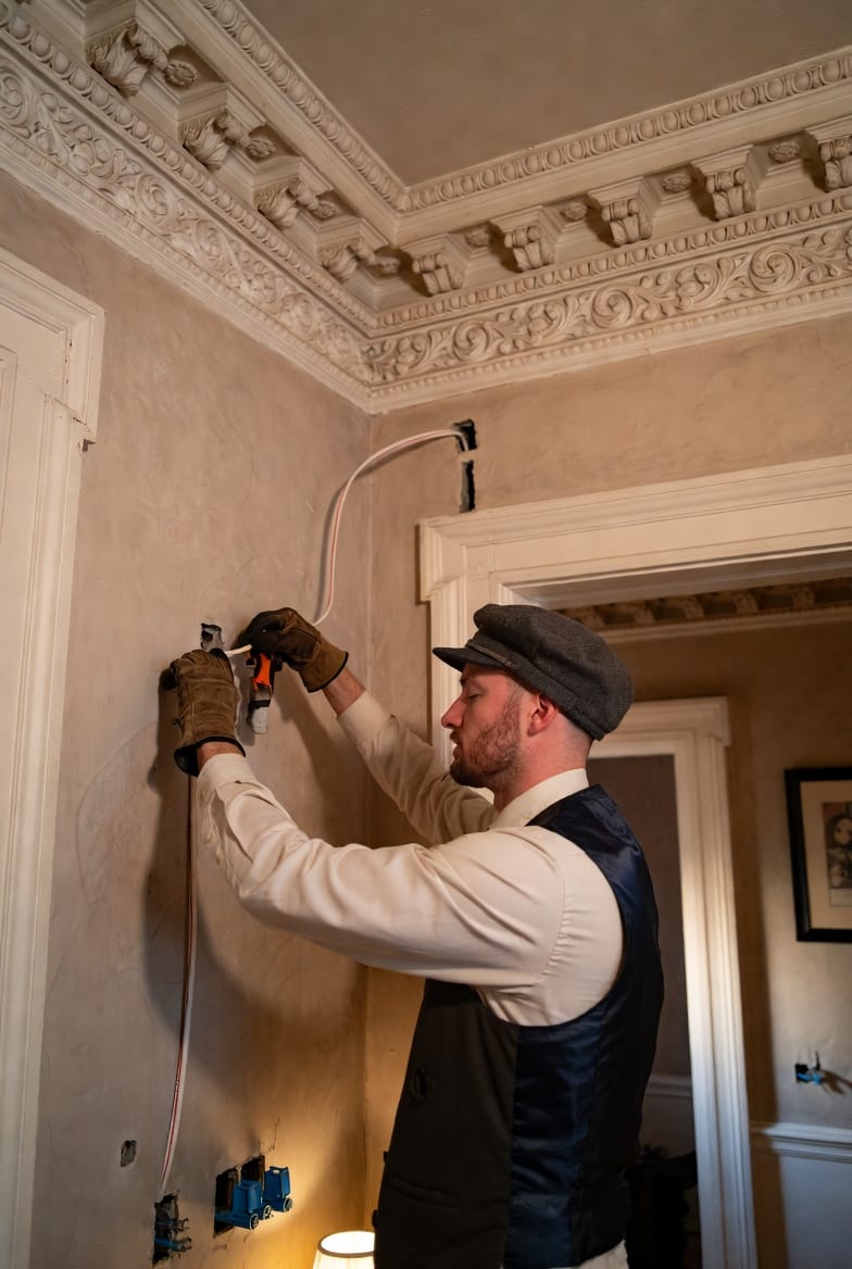 Rewiring a Historic Home: Balancing Preservation, Safety, and Modern Electrical Demands