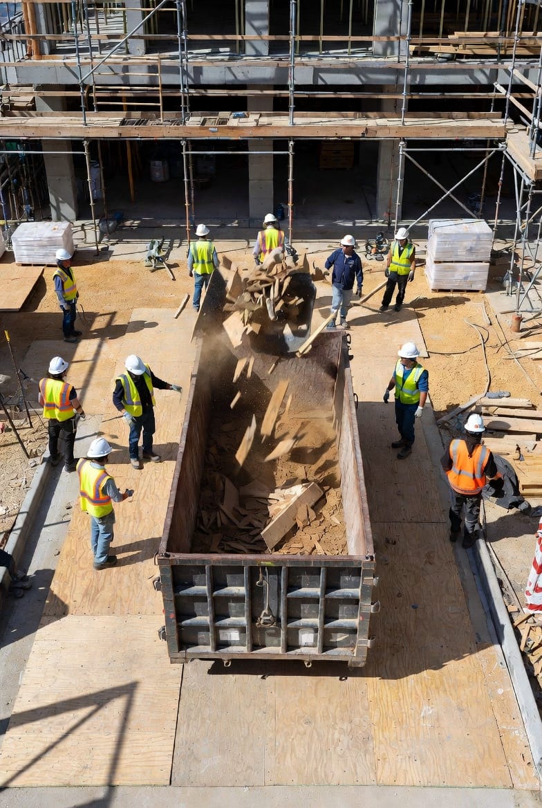 The Construction Site Dumpster: Placement, Protection, and Safety for Active Builds