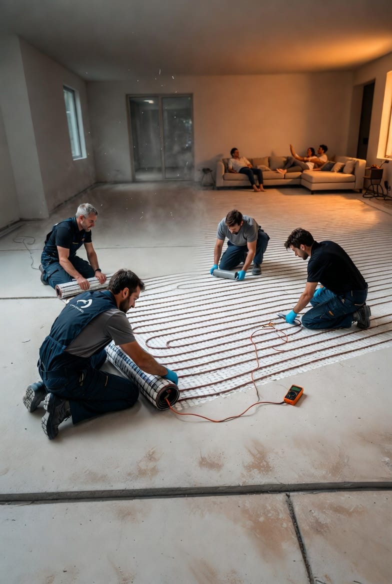 The Radiant Floor Heating Retrofit: Adding Warmth to Existing Concrete Slabs