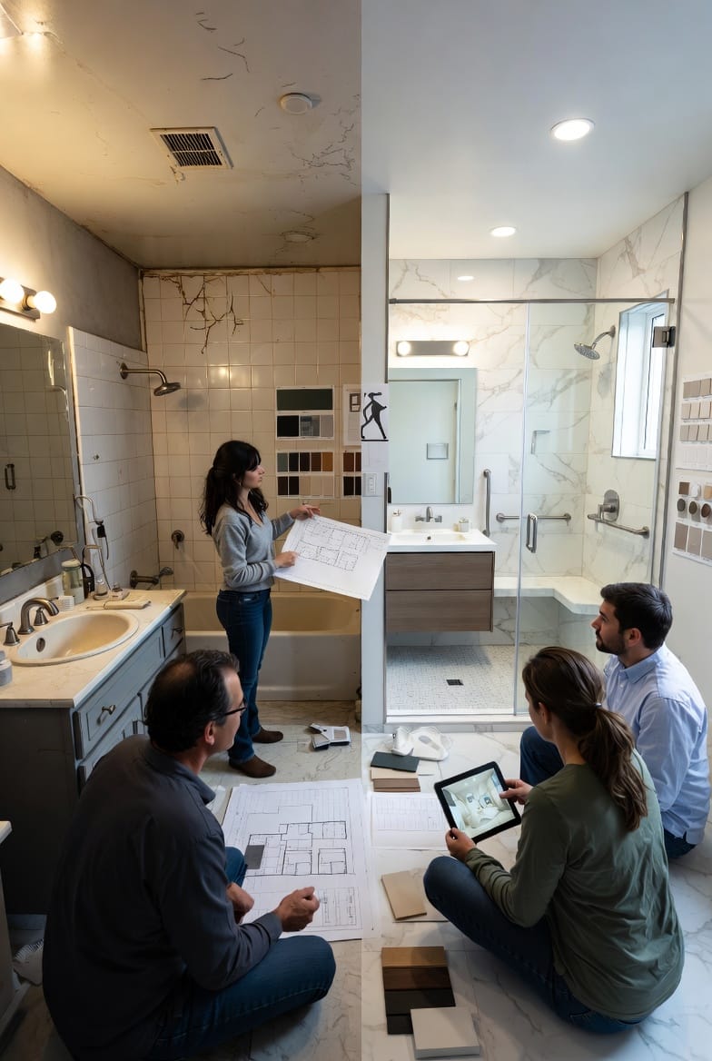Planning Your Dream Bathroom: A Step-by-Step Guide to Layout, Materials, and Universal Design