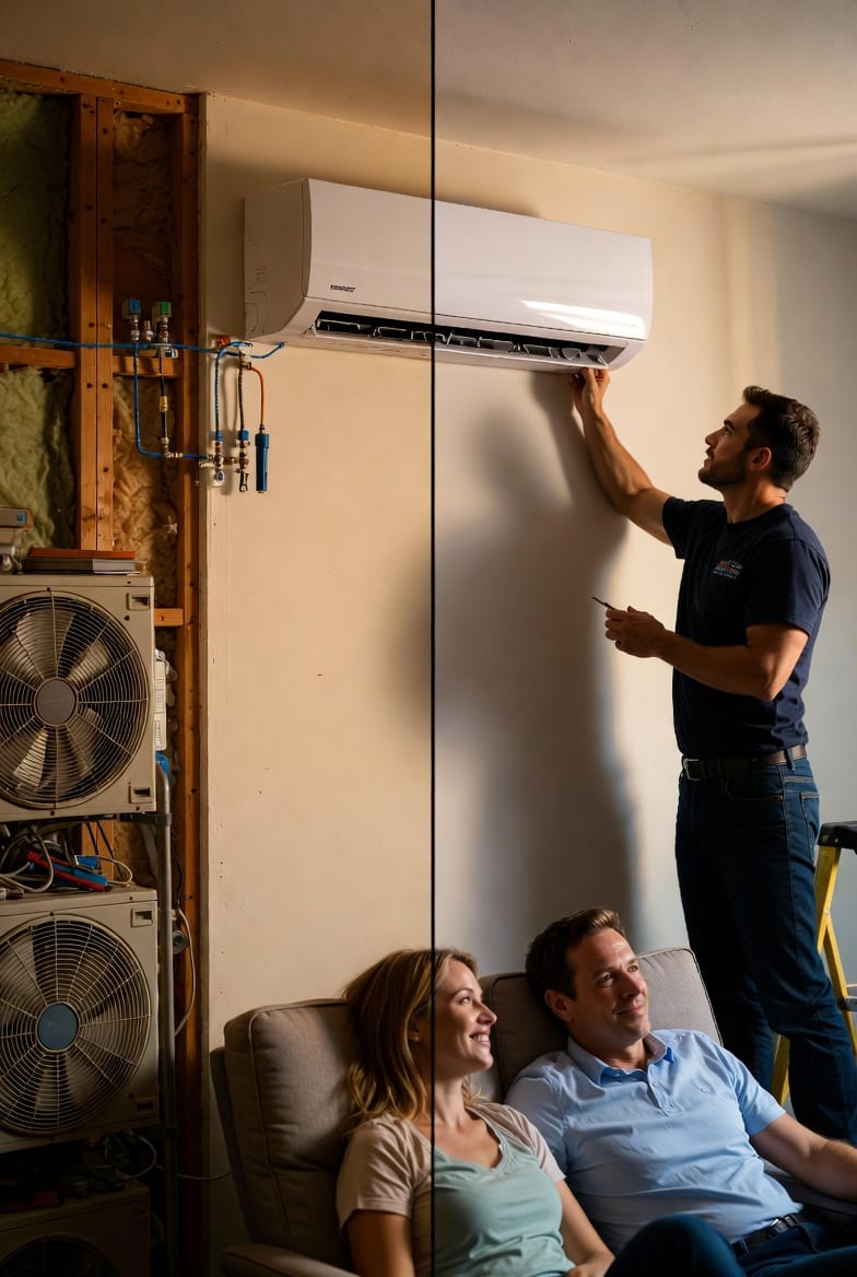 The Ductless Mini-Split Solution: Zoned Comfort for Additions, Garages, and Problem Rooms
