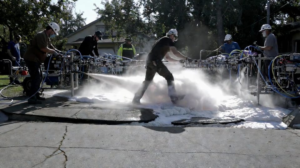 Addressing Foundation Settlement: How Polyurethane Foam Jacketing Lifts and Stabilizes Concrete