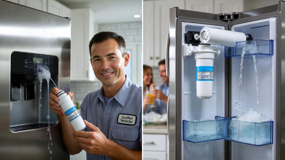 The Refrigerator Water Filter: When to Change, Why It Matters, and Bypass Options