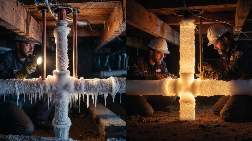 The Pipe Insulation Guide: Preventing Freezing, Condensation, and Energy Loss