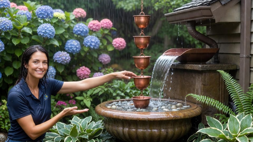 Beyond the Downspout: Creative and Functional Solutions for Managing Roof Runoff