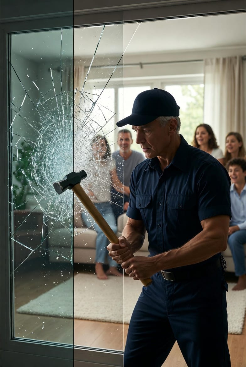 The Window Security Film: Shatter Resistance and Forced Entry Protection