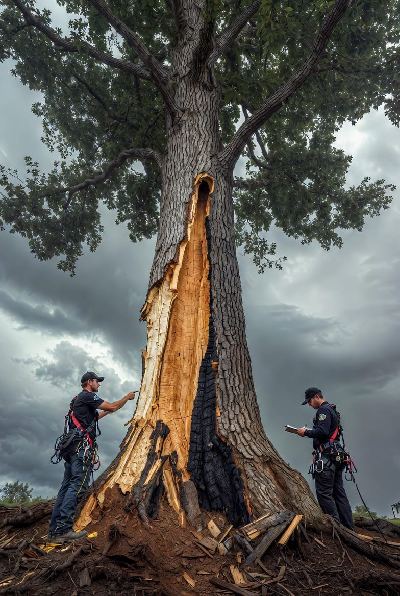 The Lightning Strike Assessment: Evaluating Trees After a Strike and Determining Fate