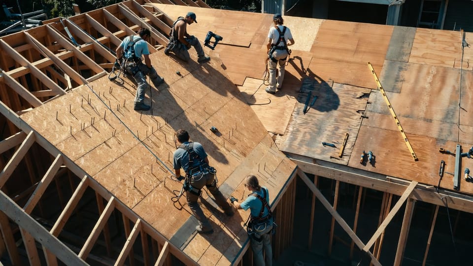 The Roof Sheathing Thickness: Why OSB vs. Plywood and Proper Spacing Matter for Roof Strength