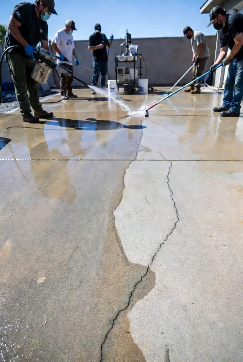The Science of Sealers: How Penetrating vs. Film-Forming Concrete Sealants Work and Why You Need One