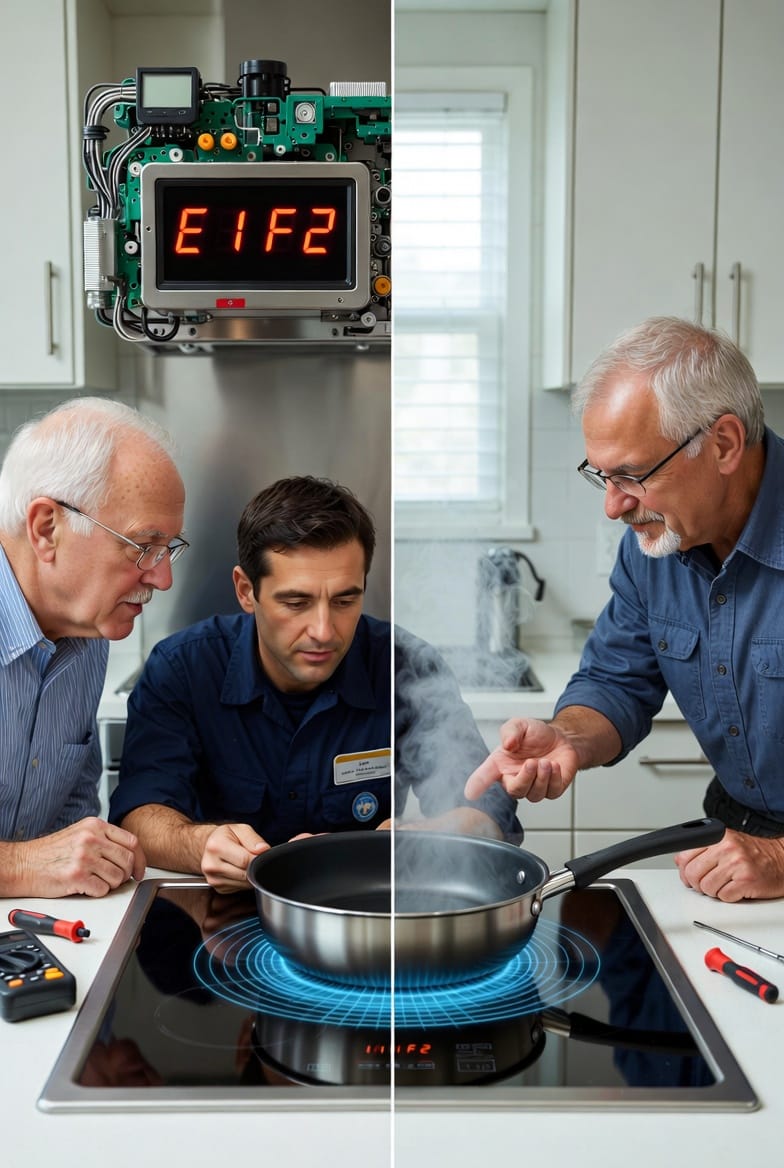 The Induction Cooktop: How It Works, Common Failures, and Repair Considerations