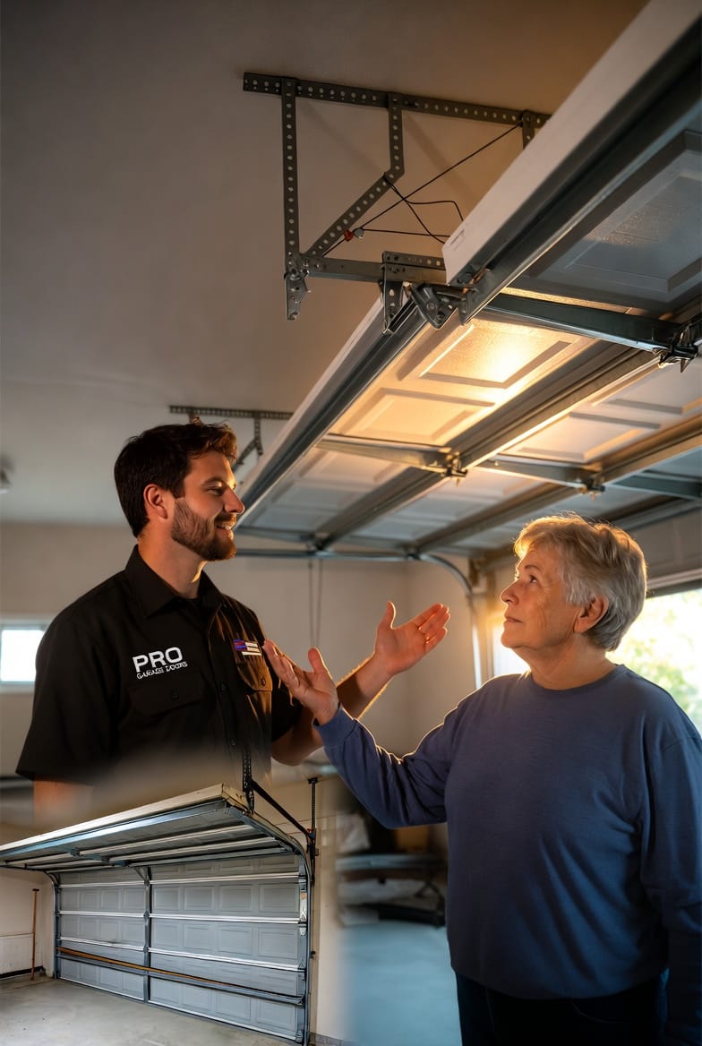 The Garage Door Spring Types: Torsion vs. Extension Springs Explained.