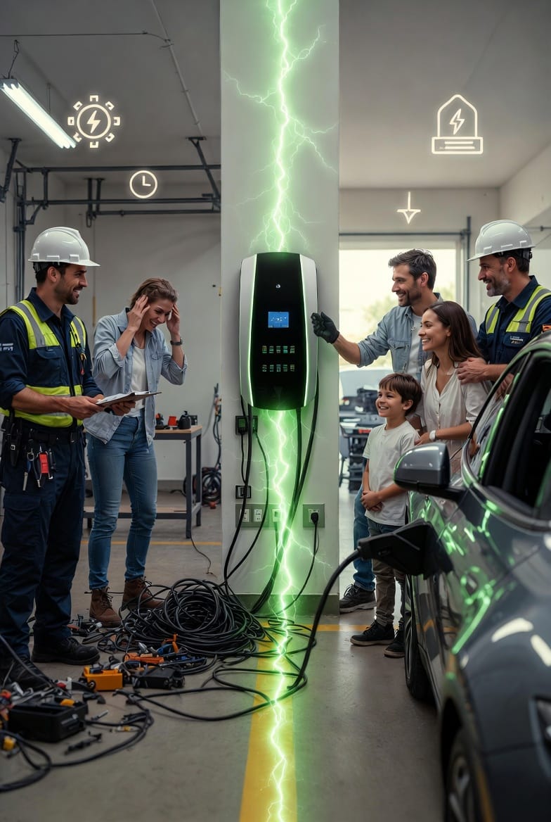 The Electric Vehicle Charger Installation: Level 1, Level 2, and Hardwired Options for Home