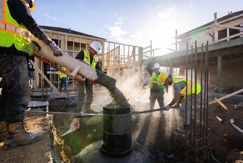 The Concrete Pier and Footing: Proper Foundations for Decks and Additions