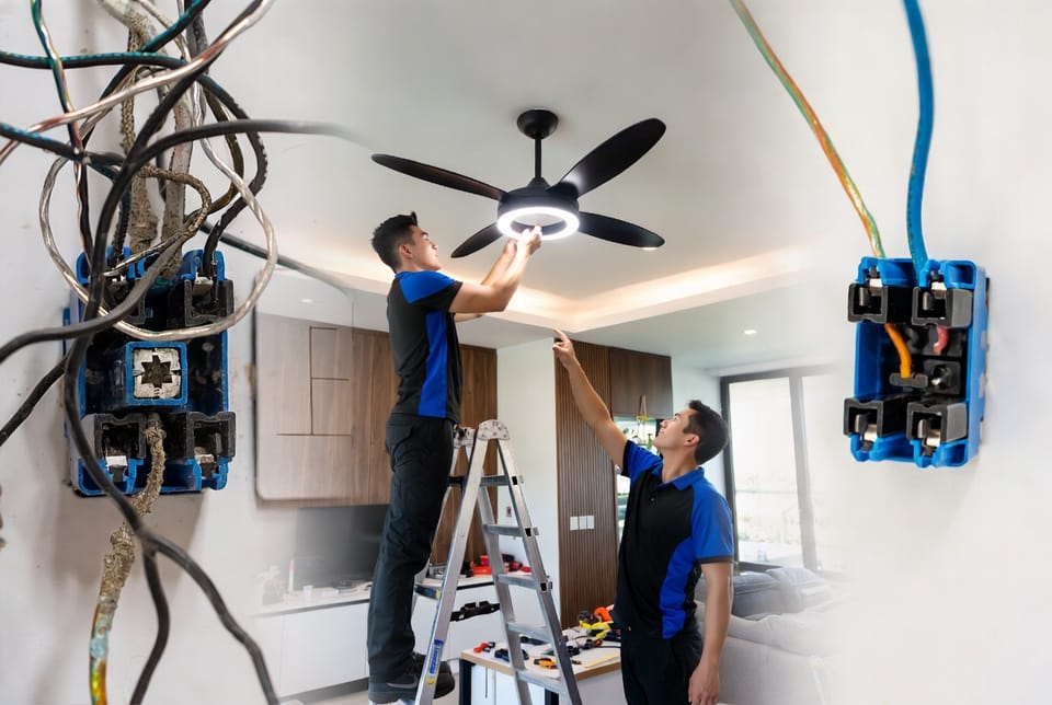 The Ceiling Fan with Light Wiring: Proper Switch and Wall Control Options