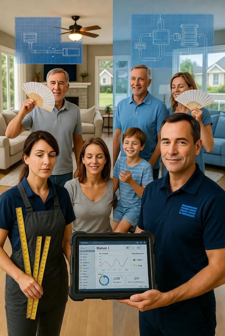 The Manual J Load Calculation: Why Proper Sizing Matters More Than Efficiency Ratings