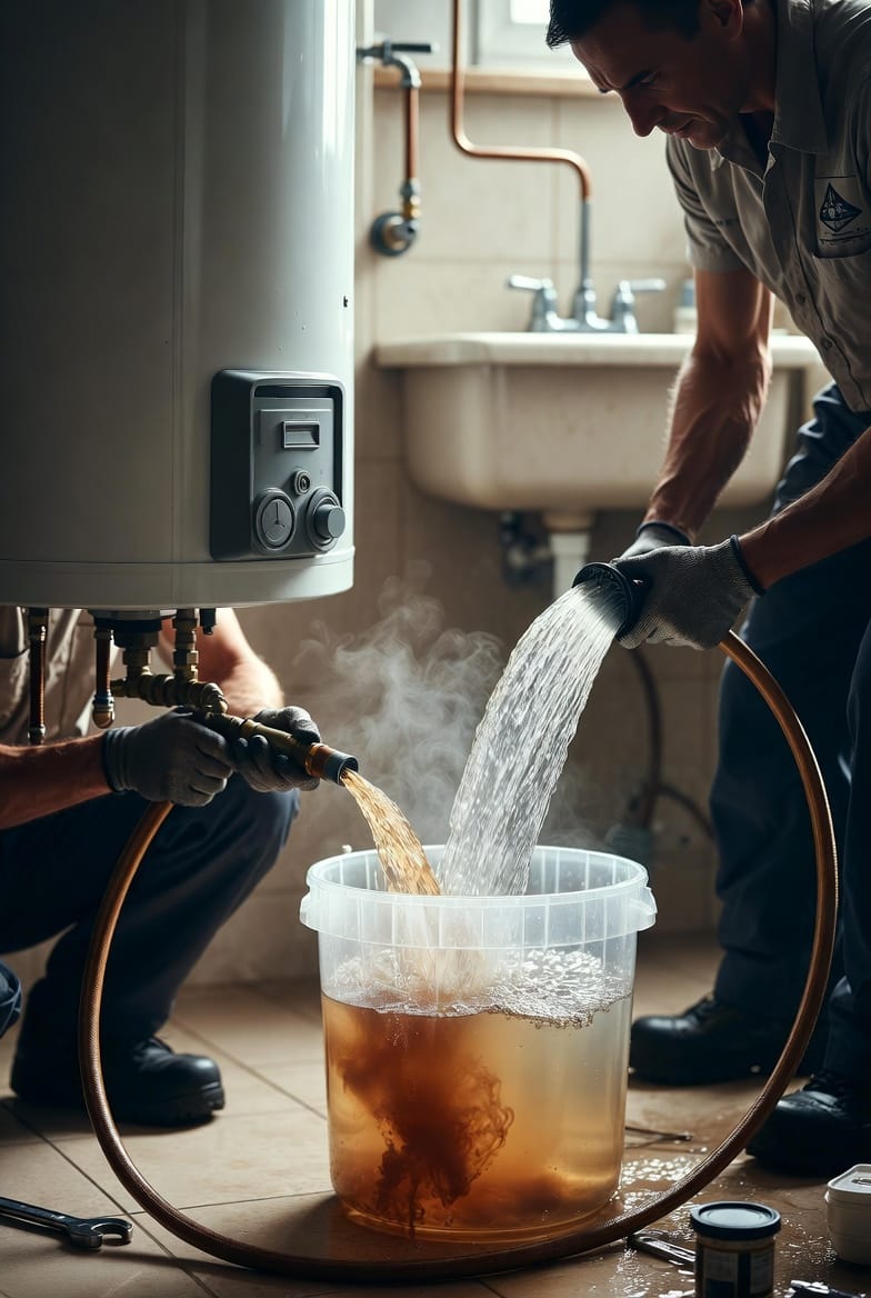 The Water Heater Sediment Flush: Extending Tank Life with Annual Maintenance