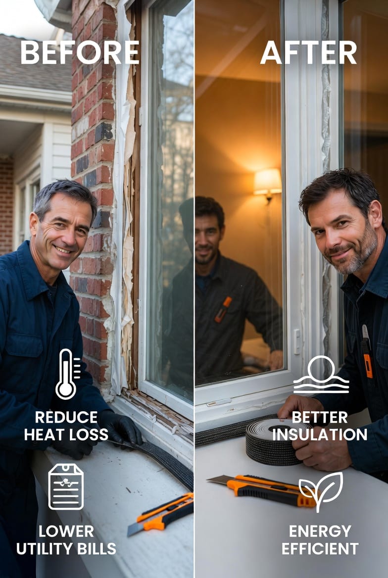 The Window Weatherstripping: Types, Installation, and Replacement