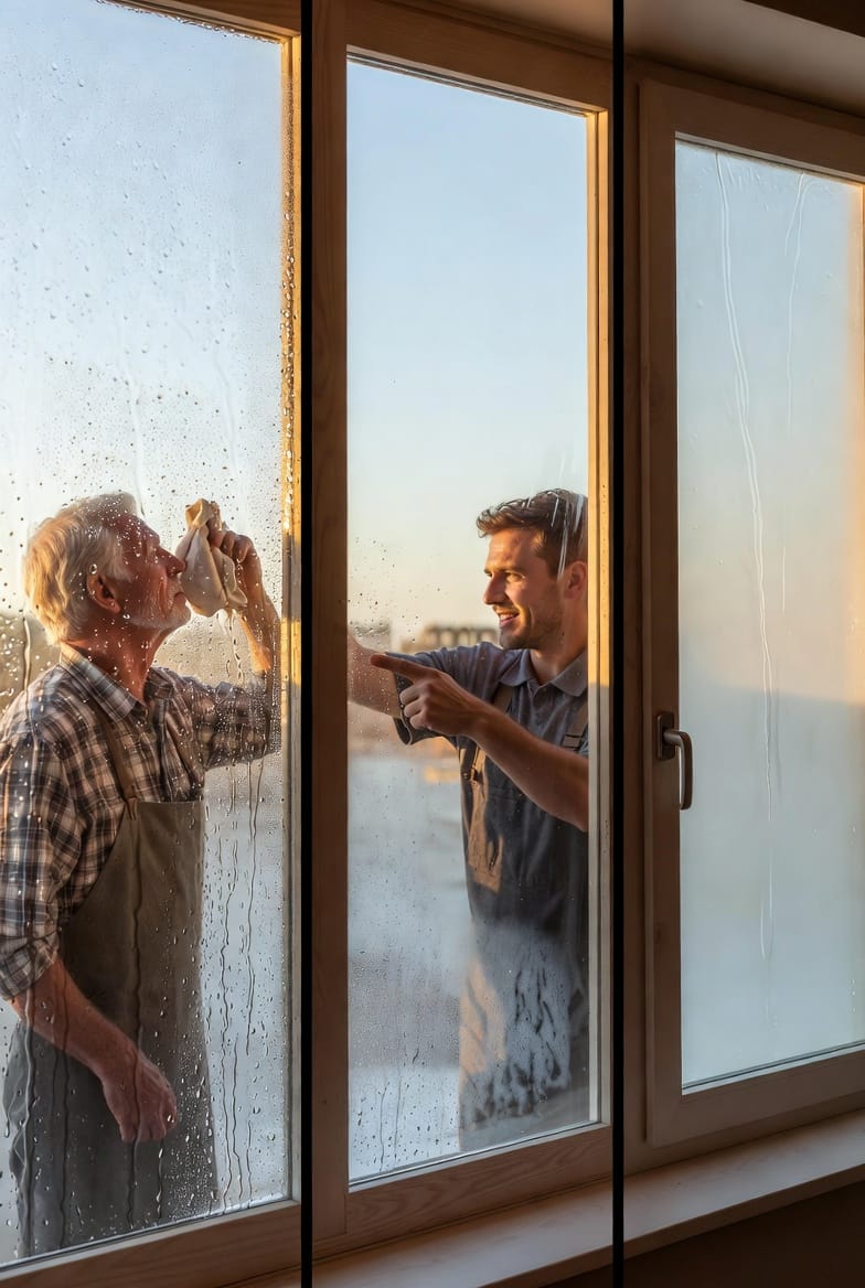 The Window Condensation: Interior vs. Exterior vs. Between Panes