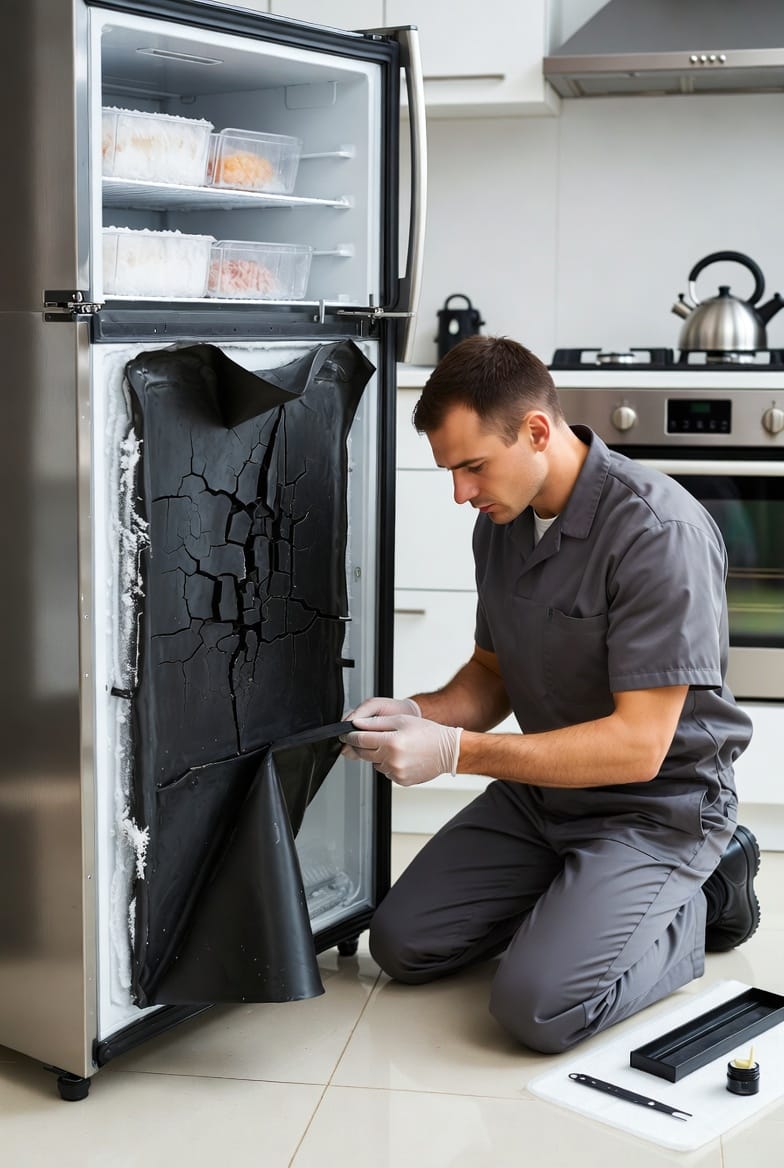 The Freezer Door Gasket: How a Worn Seal Wastes Energy and Freezes Food