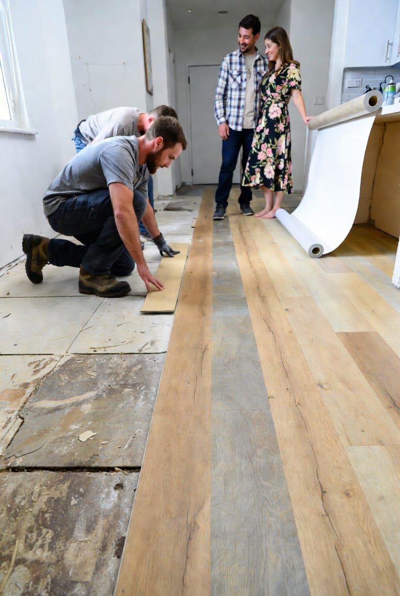 The Luxury Vinyl Tile (LVT) vs. Sheet Vinyl: Comparing Modern Vinyl Flooring Options