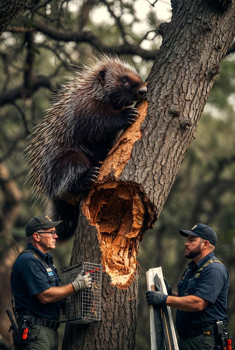 The Porcupine Problem: Managing Quilled Pests That Damage Trees and Structures