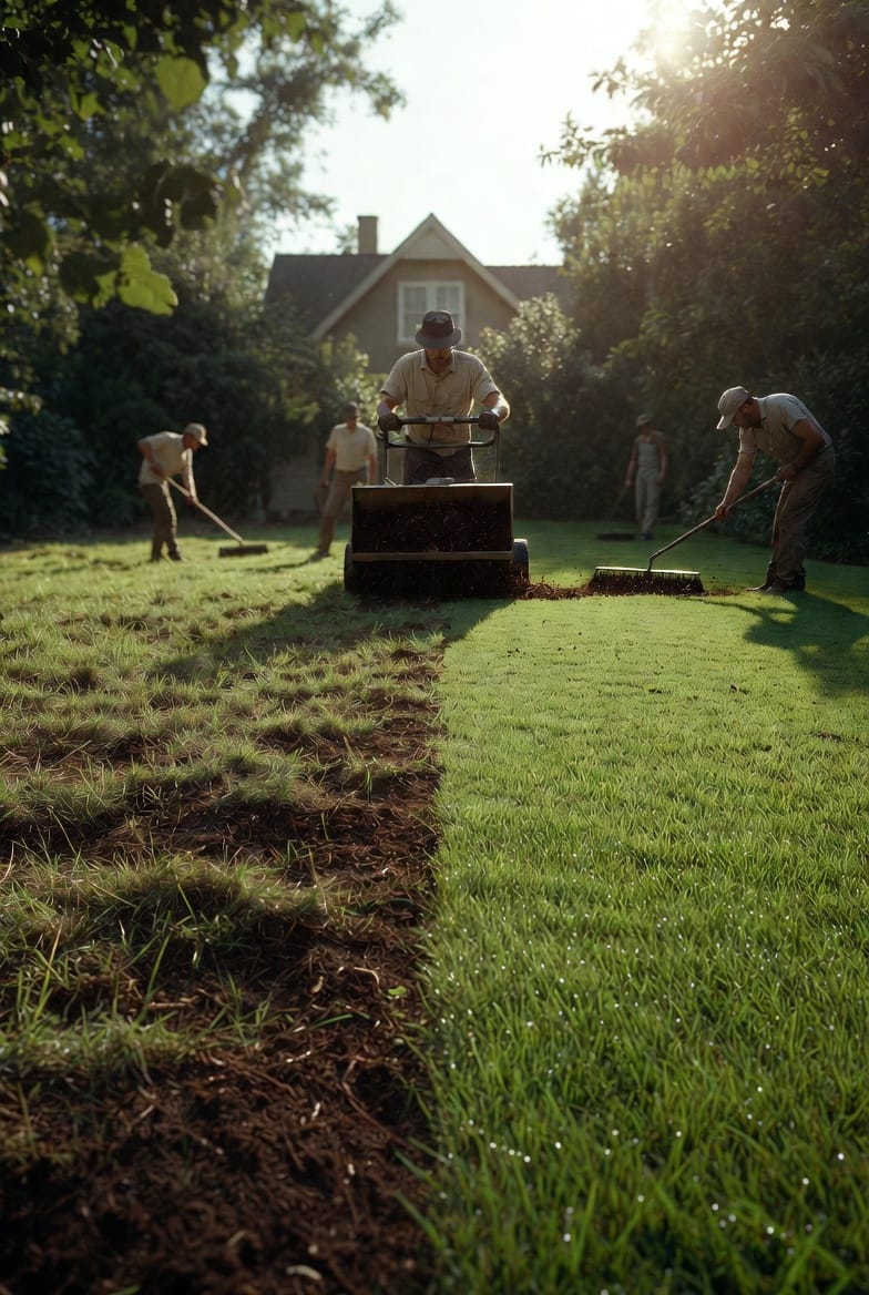 The Topdressing Practice: Applying Compost or Sand to Improve Lawn Health