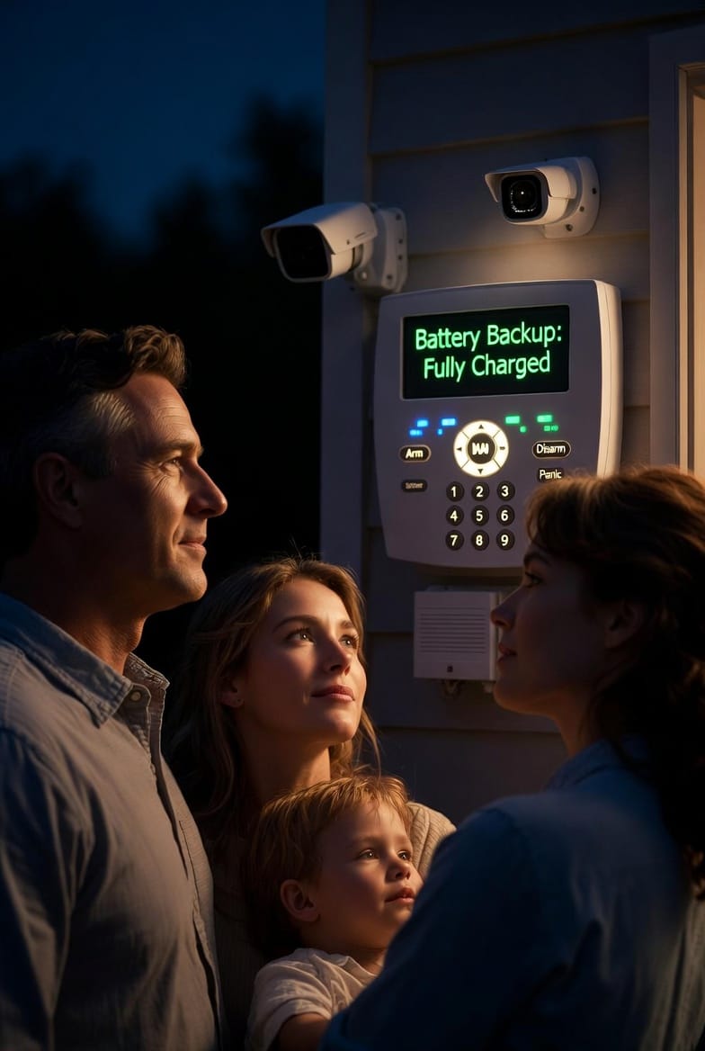 The Security System Battery Backup: Keeping Protection Active During Power Outages