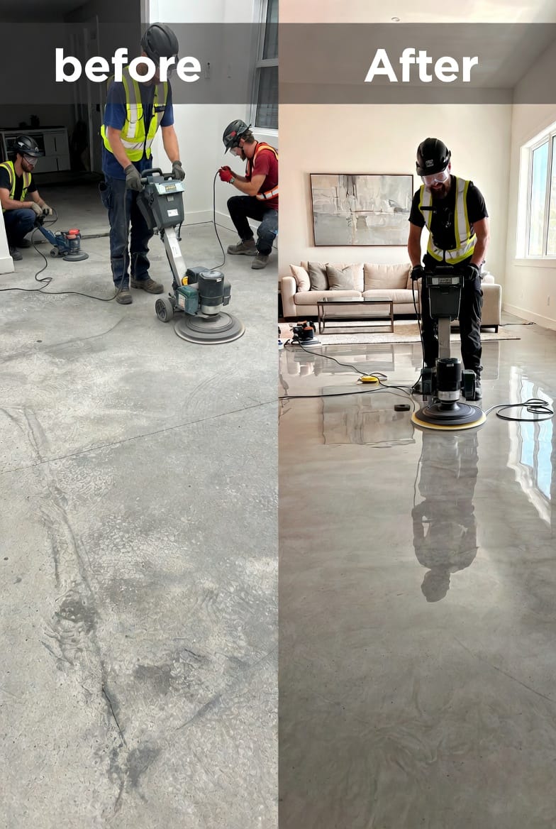 The Concrete Polishing Process: Achieving a High-End Finish on Existing Slabs