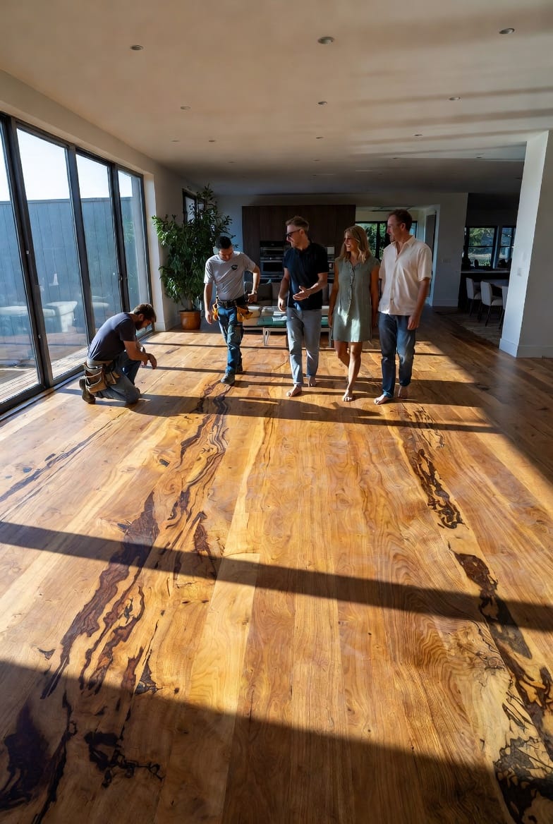 The Acacia Flooring: Extreme Hardness and Unique Grain Patterns