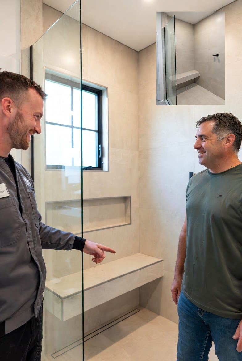 The Shower Bench Installation: Floating, Corner, or Freestanding Options